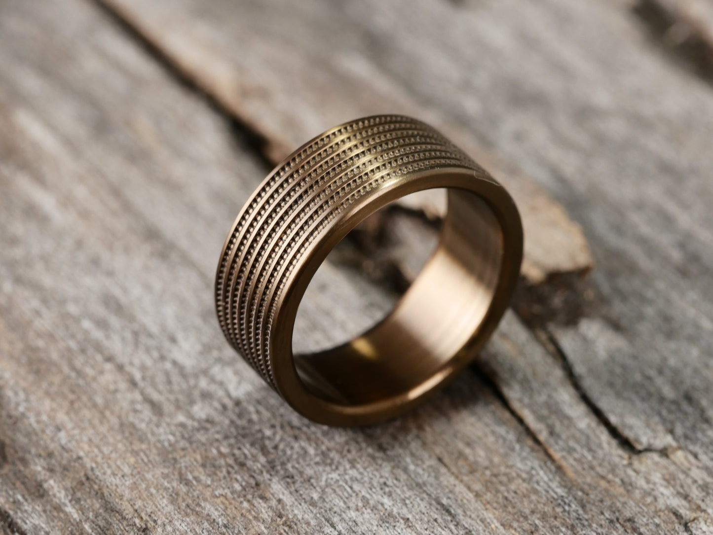 Milgrain - Burnt Bronze finish