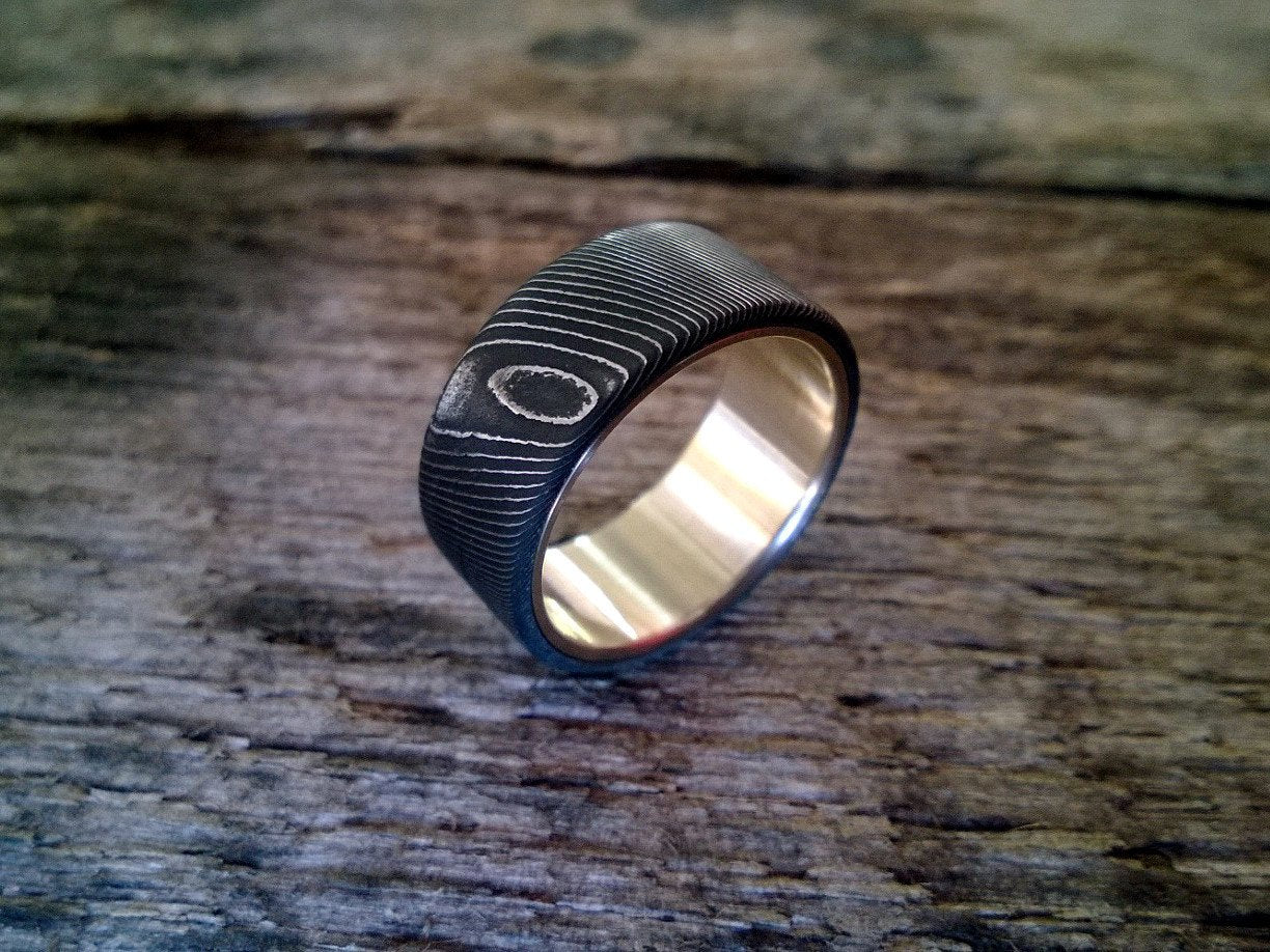 Tempest (Hi Contrast Damascus & Bronze)