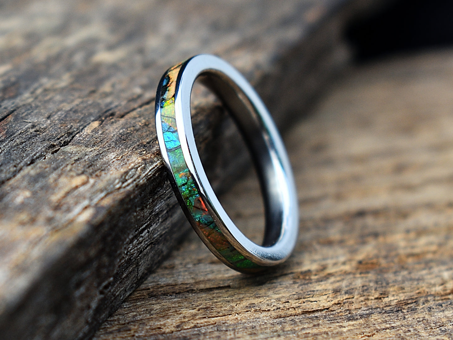 Athena (Multicolor Cultured Opal)