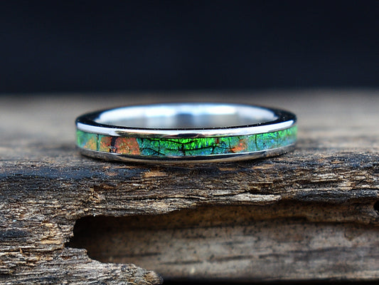 Athena (Multicolor Cultured Opal)