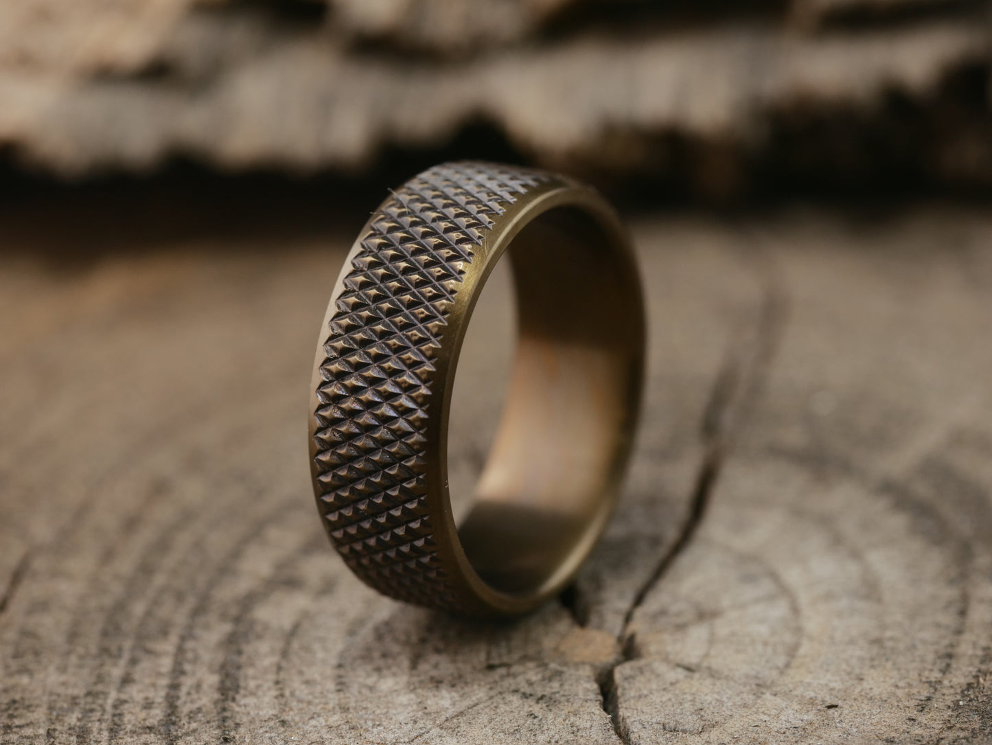 Knurl - Burnt Bronze Finish