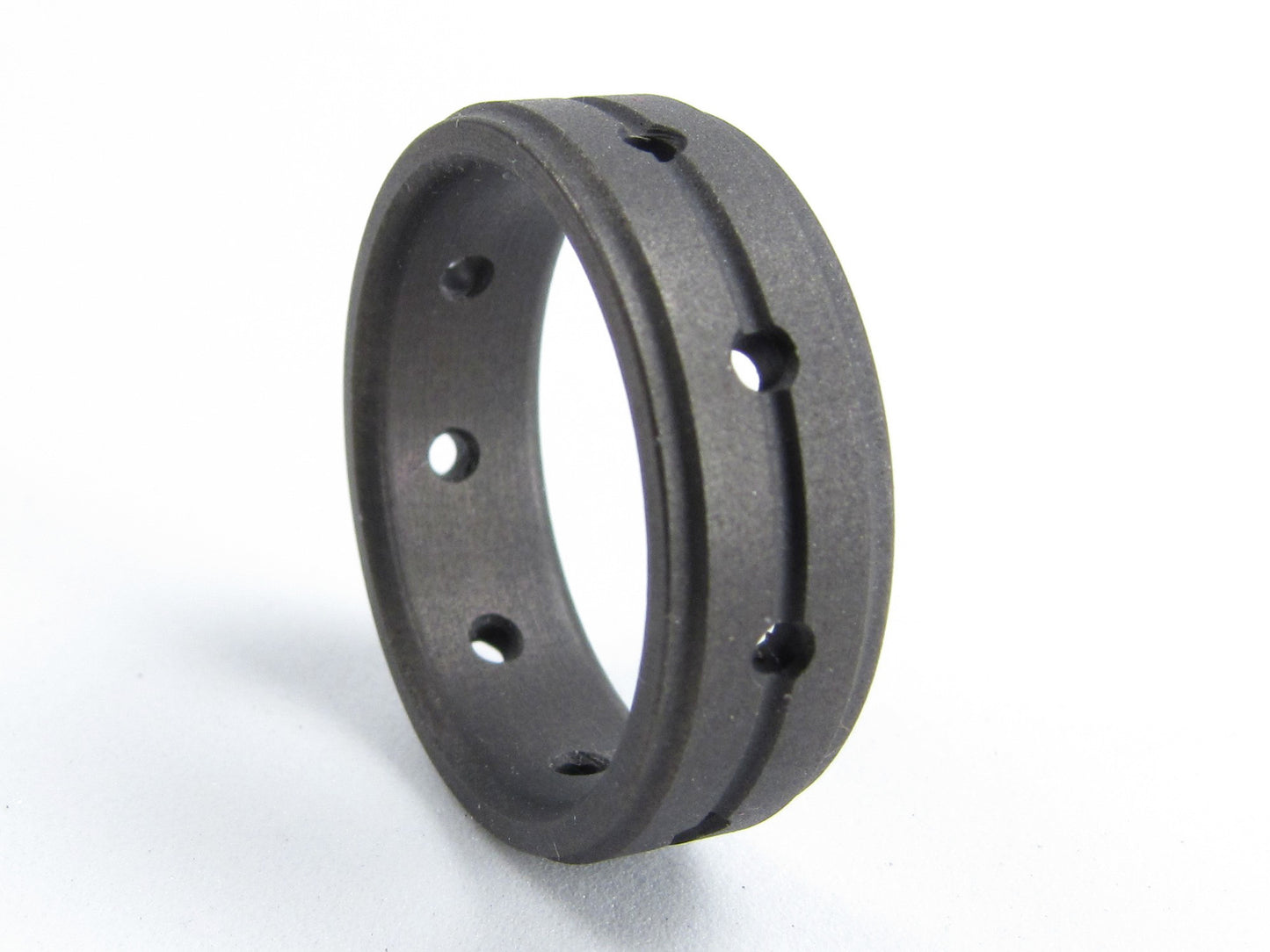 Axiom - Matte Black Titanium Ring