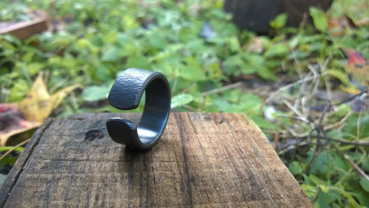 Relic - Black Zirconium Men's Wedding Band