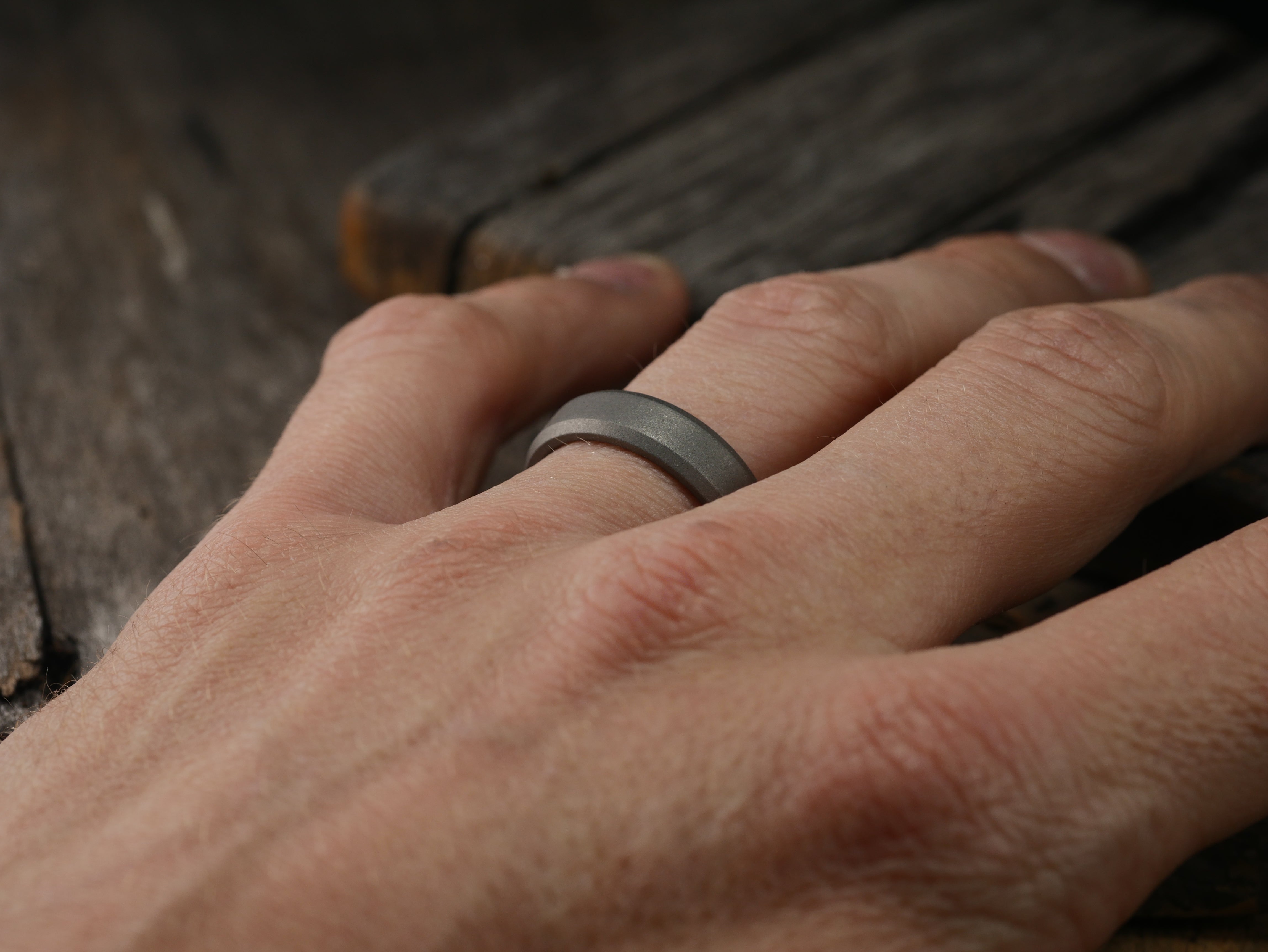 Titanium hot sale thumb ring